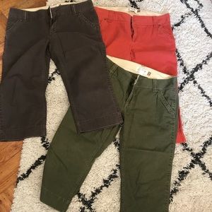 Bundle of old navy Capri pants size 12